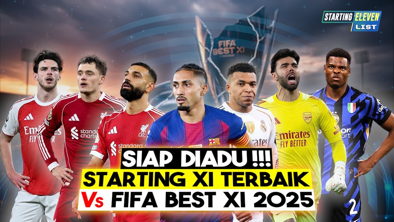 Starting XI Terbaik Pemain yang Nggak Masuk FIFA Best XI 2025