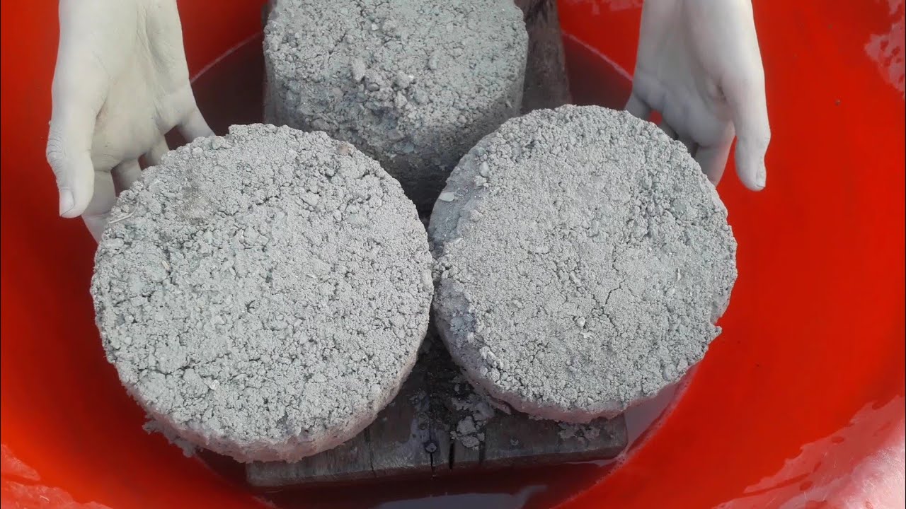 New beautiful ASMR cakes🎂Crunchy sand mud bajri presented water tub+dry floor crumbling 🤤💤🔥
