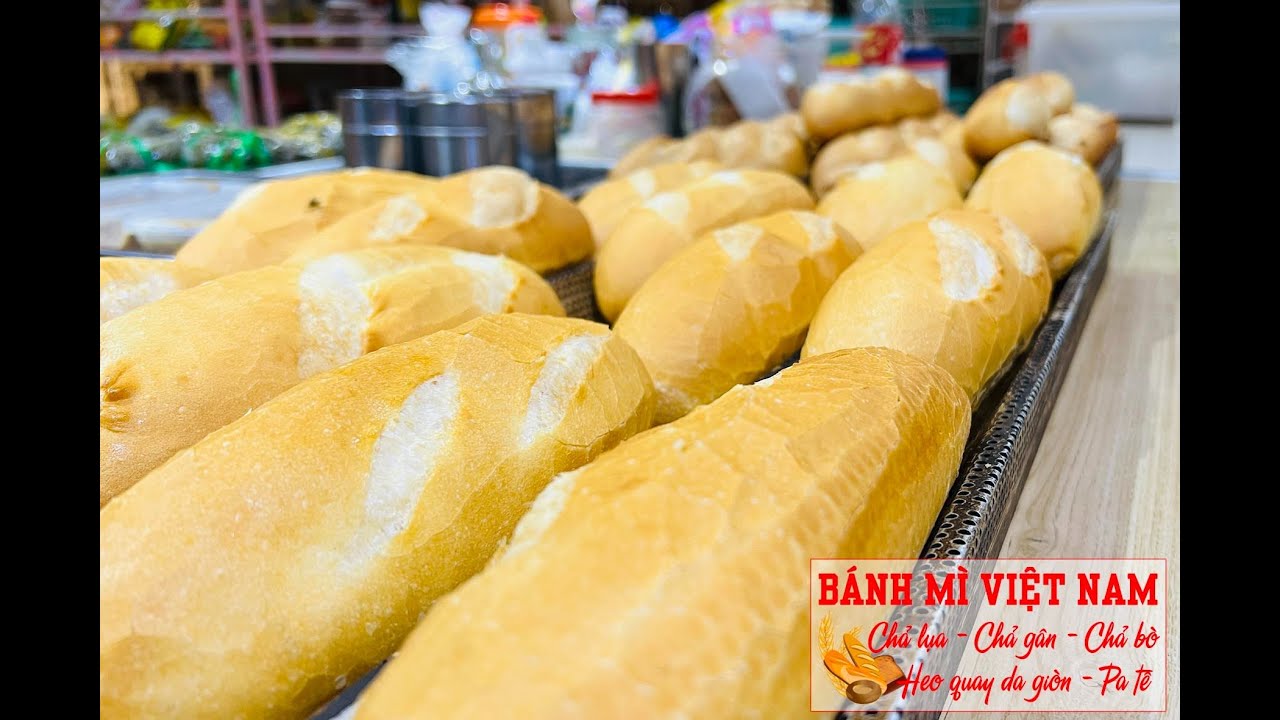 Hướng Dẫn BÁNH MÌ VIỆT NAM Da Giòn Rỗng Ruột.