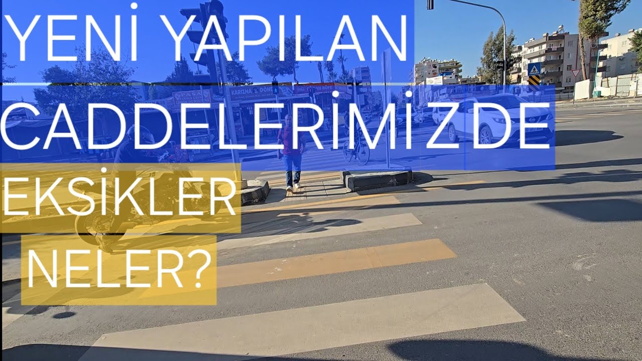 TARSUS CADDELERİNDE GÖRÜLEN EKSİKLİKLER...@mersinbuyuksehirbelediyesi4102 