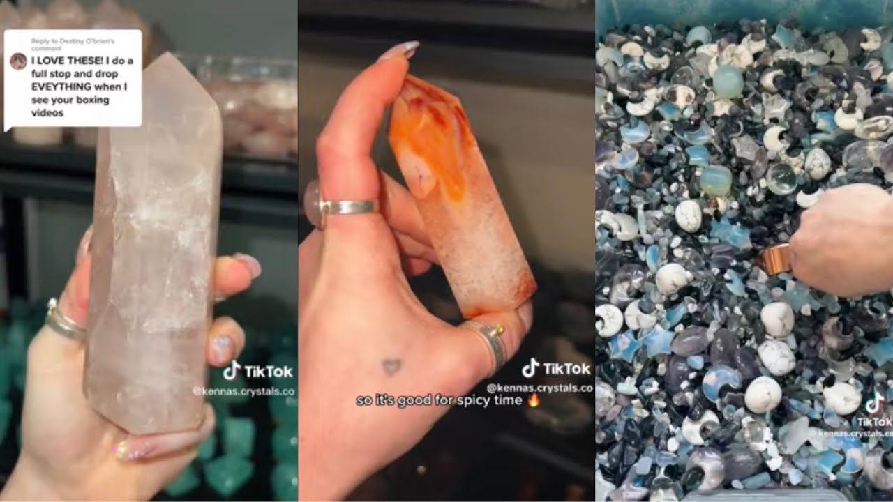 Kenna’s Crystals | TikTok Order Packing Compilation | Part 14