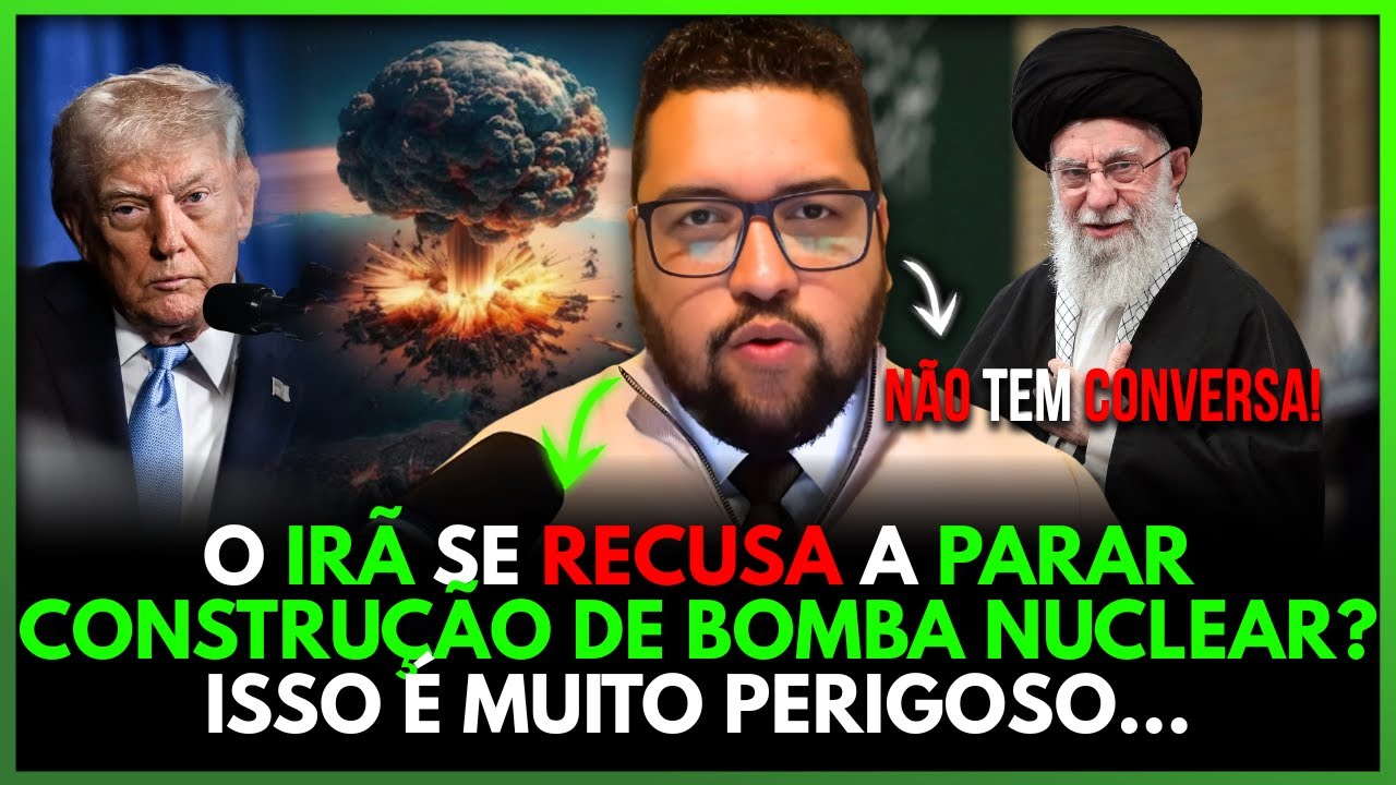IRÃ TOMOU ATITUDE PERIGOSA! NÃO QUER PARAR DE CONSTRUIR B0MB4 PERIG0S4!