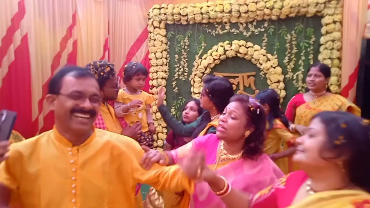 ভাই এর বিয়ে গায়ে হলুদ@moudiplovestory9873 