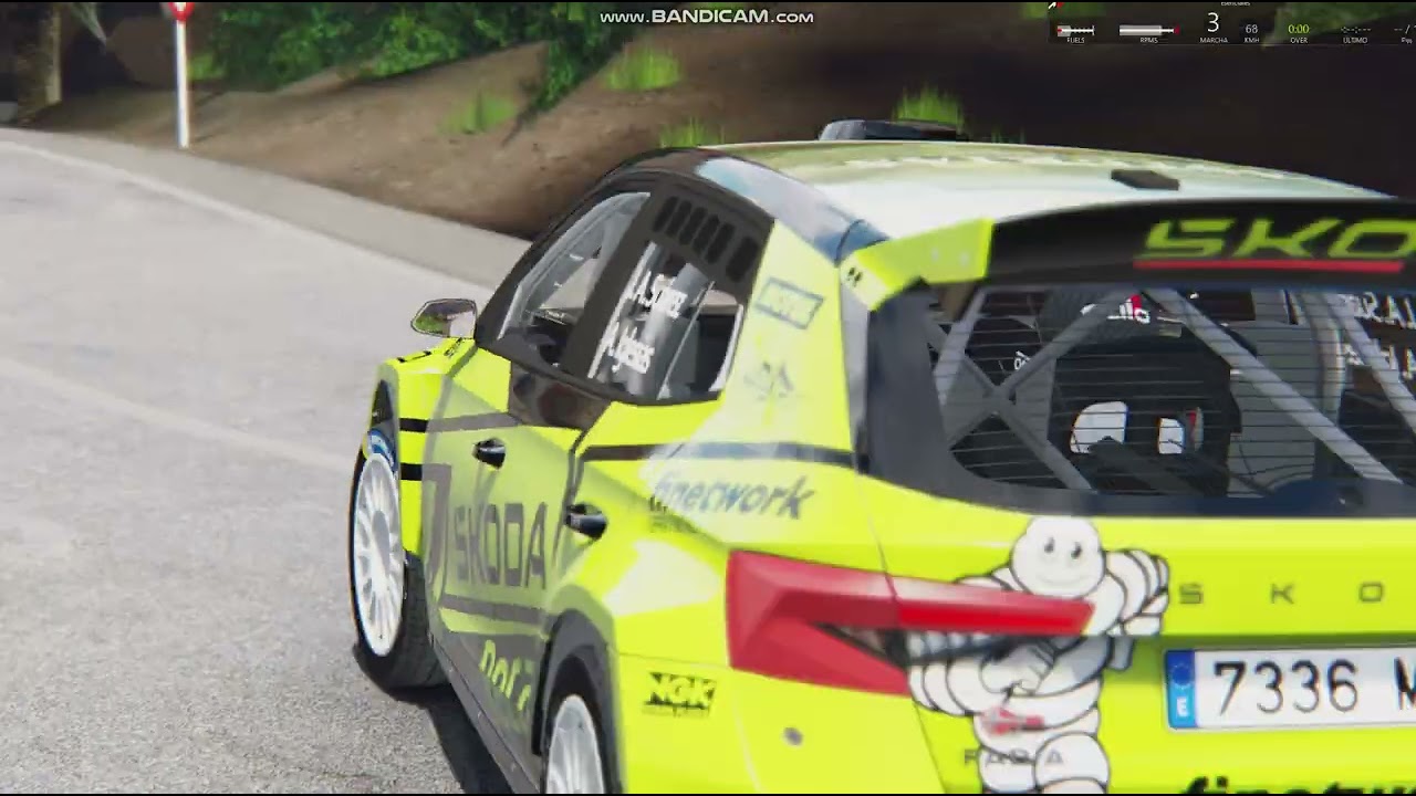 TRAMO ESPECTÁCULO ESPECIAL EL BATÁN SKODA FABIA RALLY2