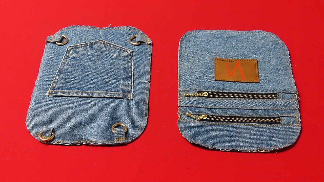 DIY안입는 청바지 절대 버리지 마세요! 깜짝 놀랄 작품이 됩니다!/cute denim cross body bag tutorial / with old jeans