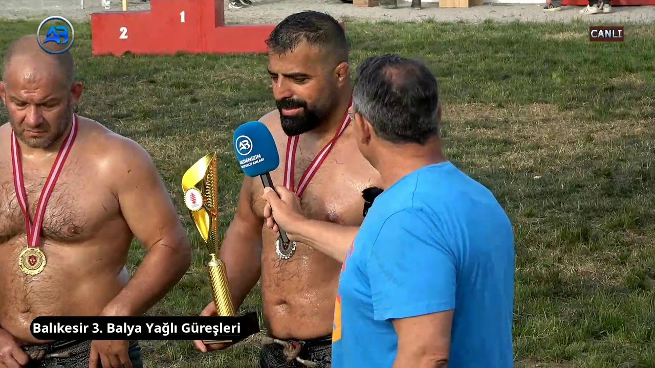 Final l Balıkesir 3. Balya Yağlı Güreşleri - Canlı yayın