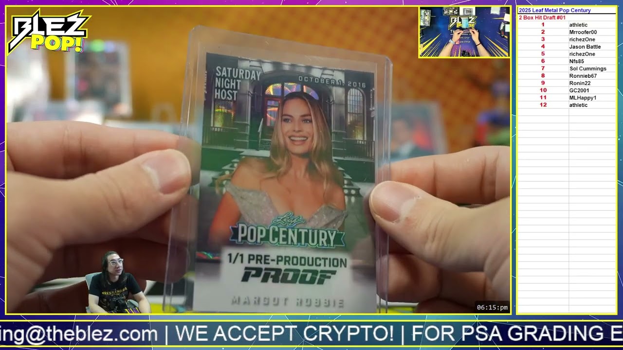 2025 Leaf Metal Pop Century 2 Box Break Hit Draft #01