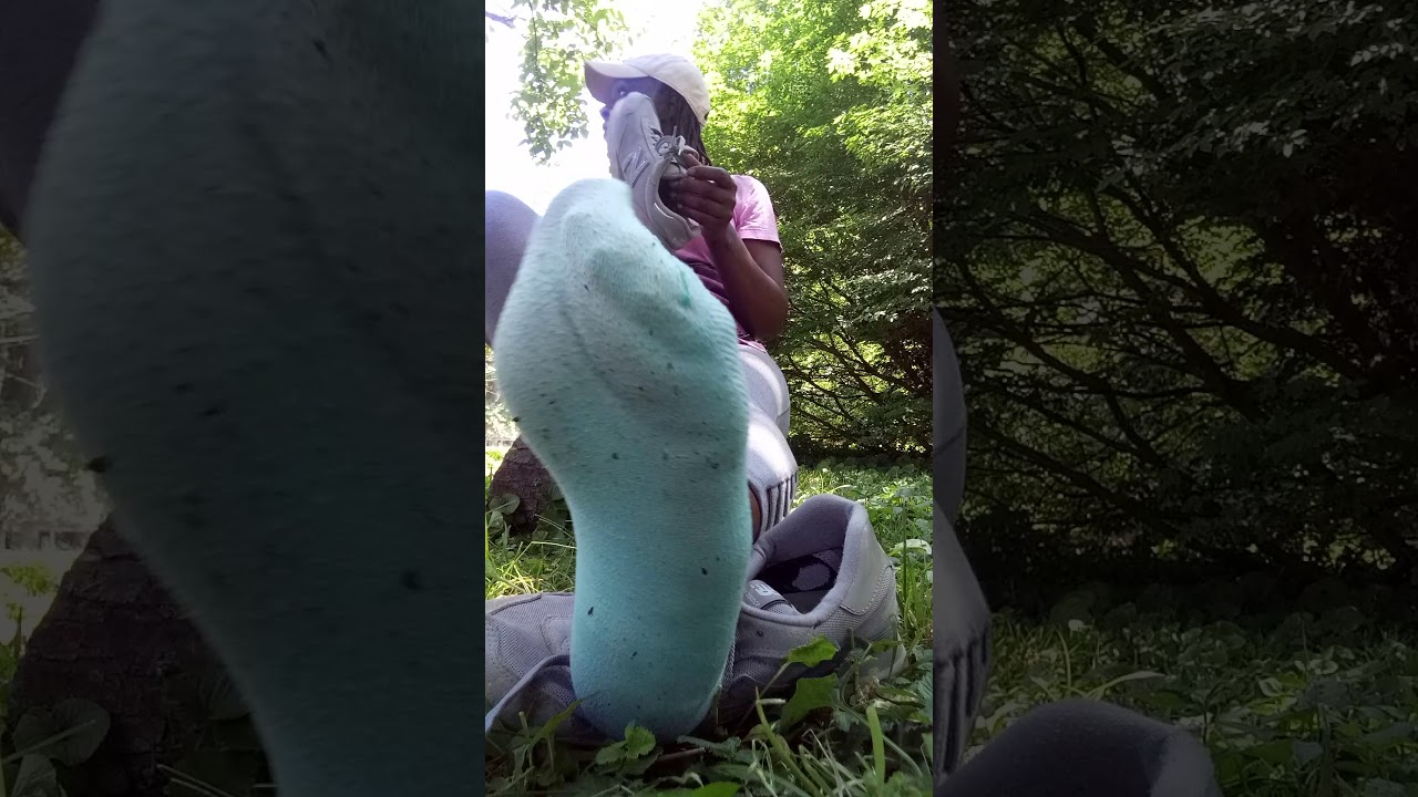 Dirty socks Victoria secret aquamarine ankle