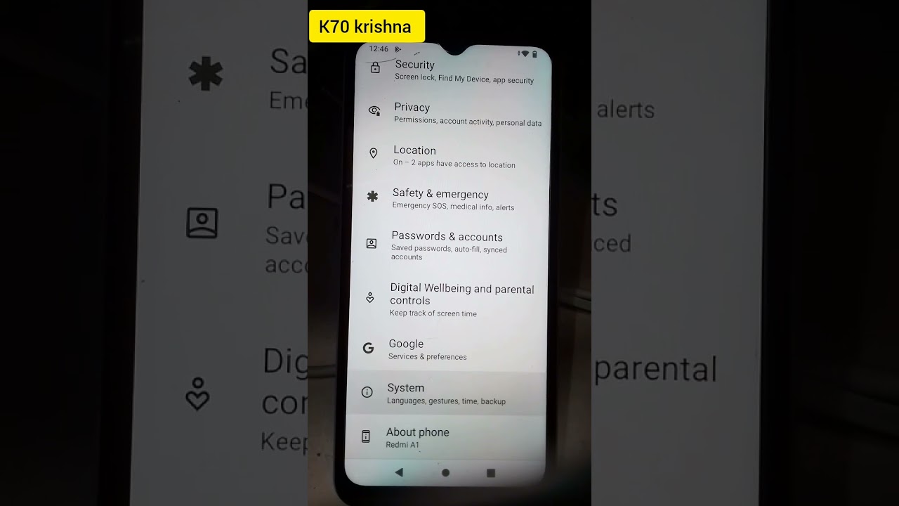 redmi a1 factory reset | redmi a1 phone reset 2023