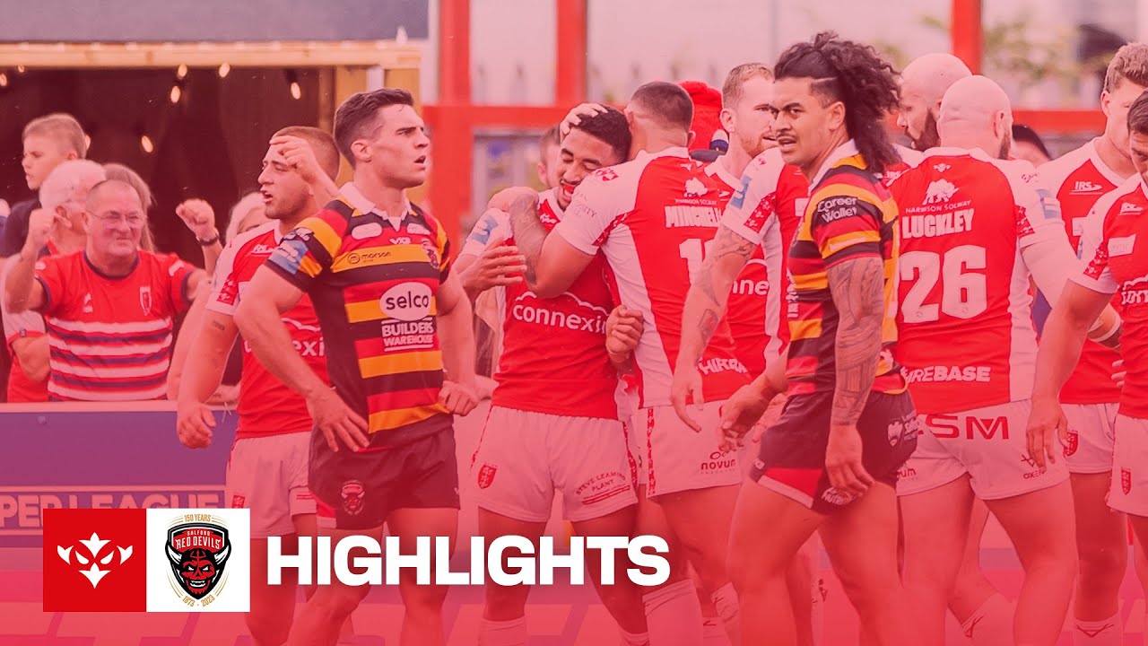 HIGHLIGHTS : Hull KR vs Salford Red Devils - Robins face Red Devils in Blockbuster Quarter Final!