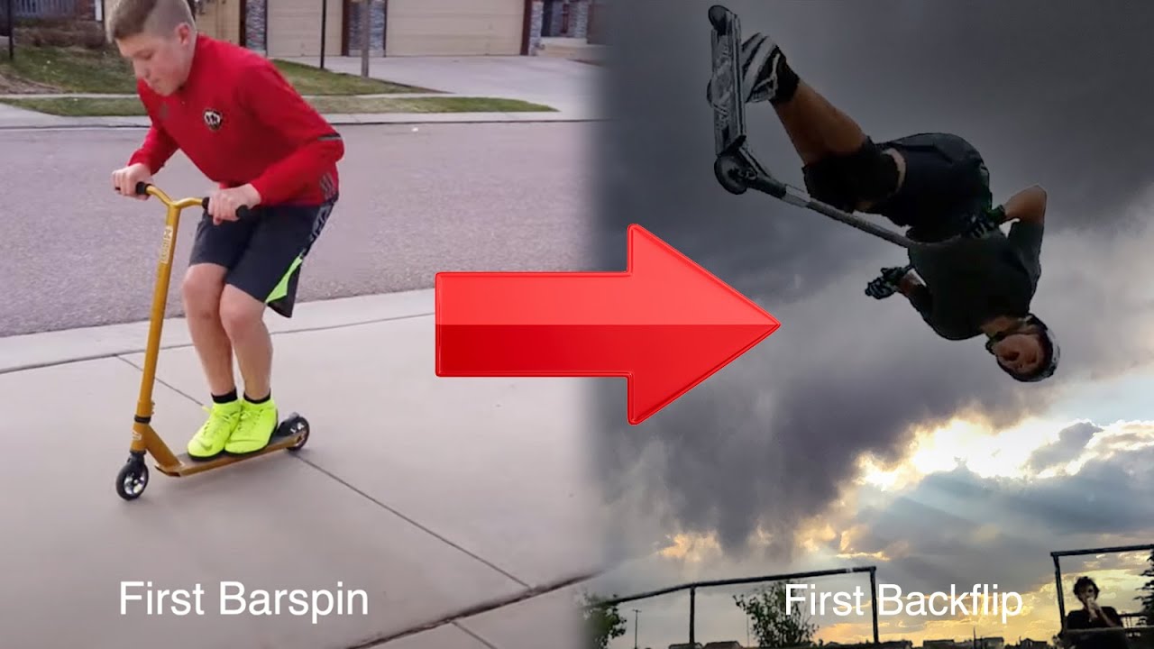 2-Year Scooter Progression (he progressed so fast!)
