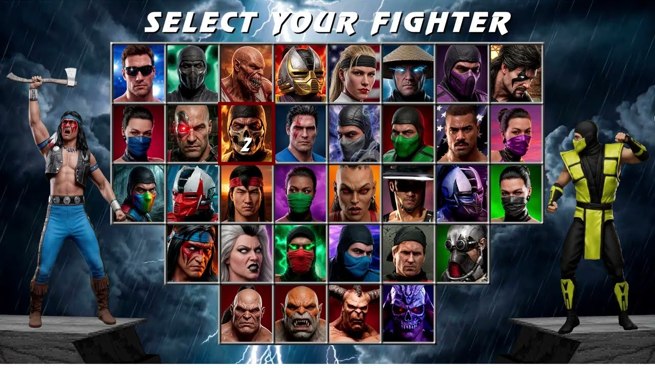 Mortal Kombat Trilogy HD Remake Nightwolf Update 01