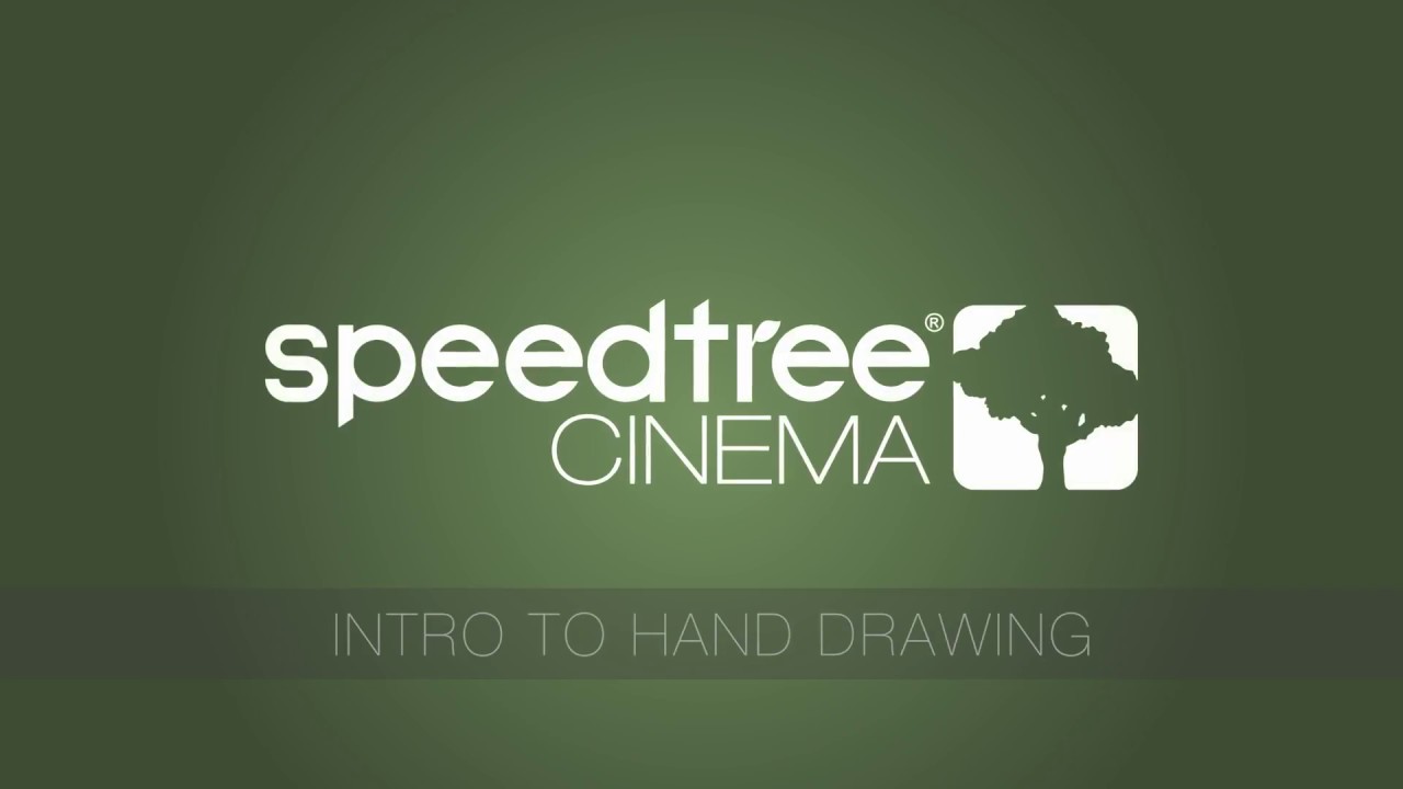 SpeedTree Cinema 8: Hand Drawing