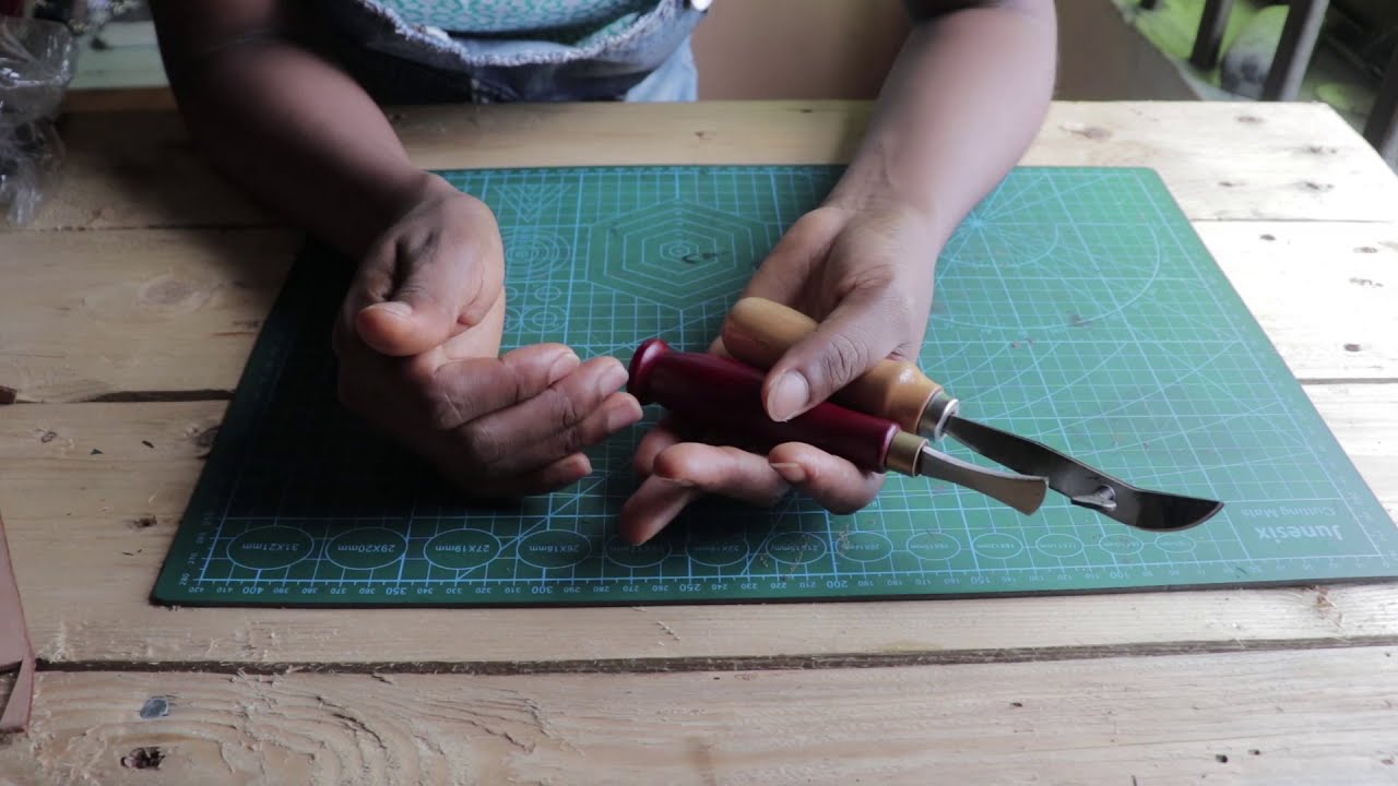 Leather Edge Creasing [Leathercraft]