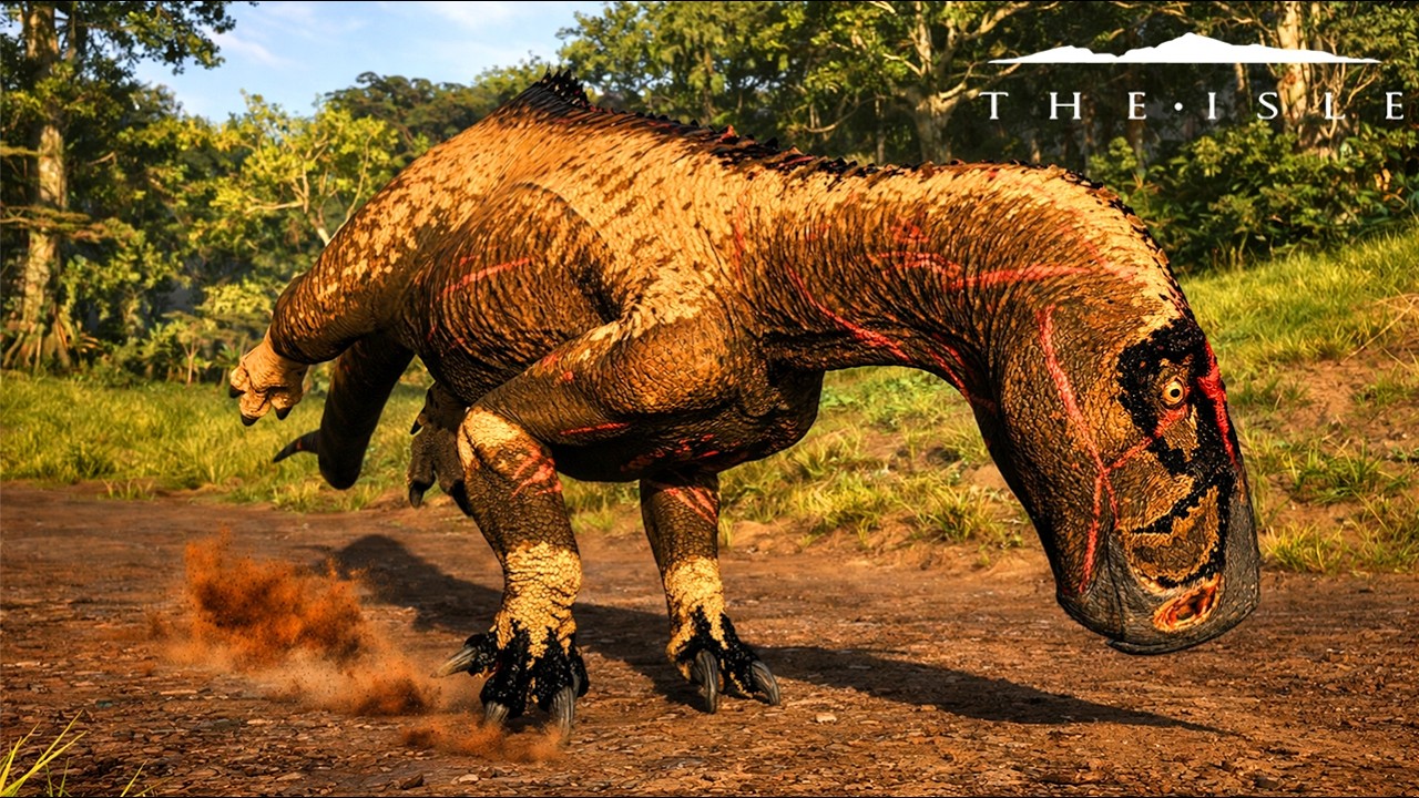 TENONTO É FRACO? VEJA! THE ISLE #deinosuchus #theisle #evrima #dinosaur #jogos
