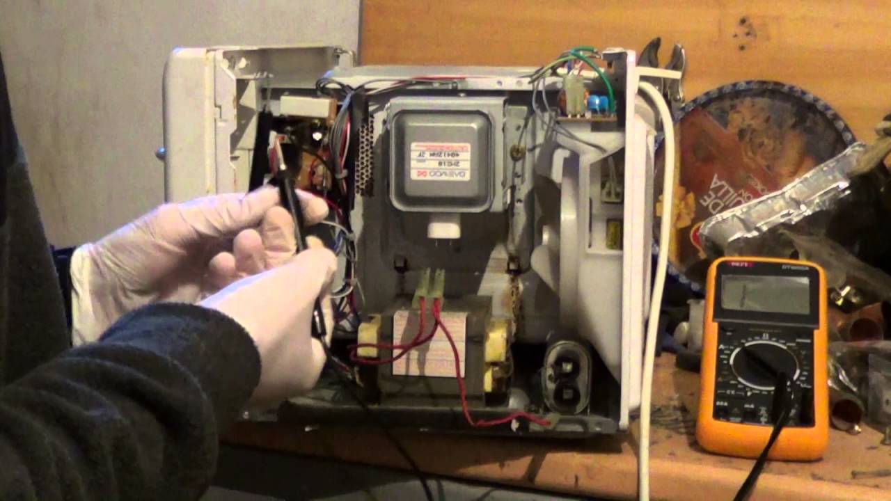 Diagnóstico y reparación de los fallos de un microondas