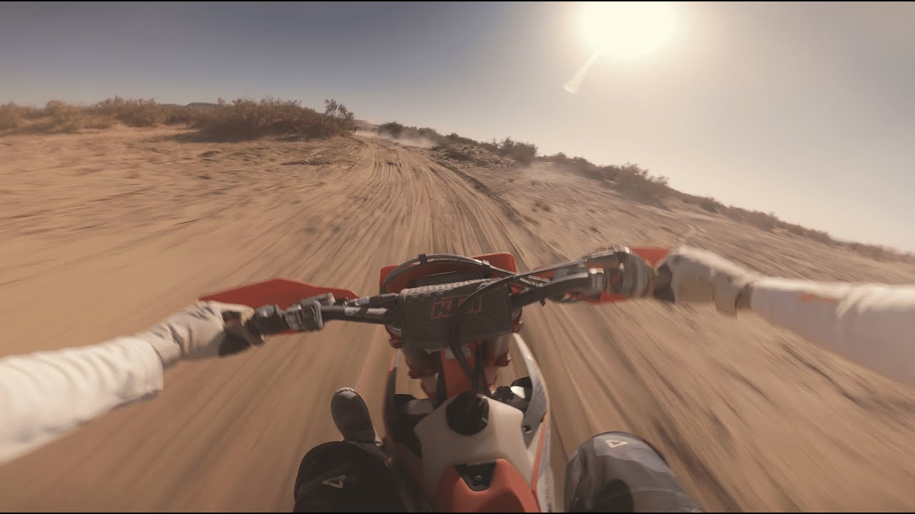 DAY 2 | part 2 - Merzouga Desert - Morocco KTM 450 EXC-F 2025 | RAW 4K | POV