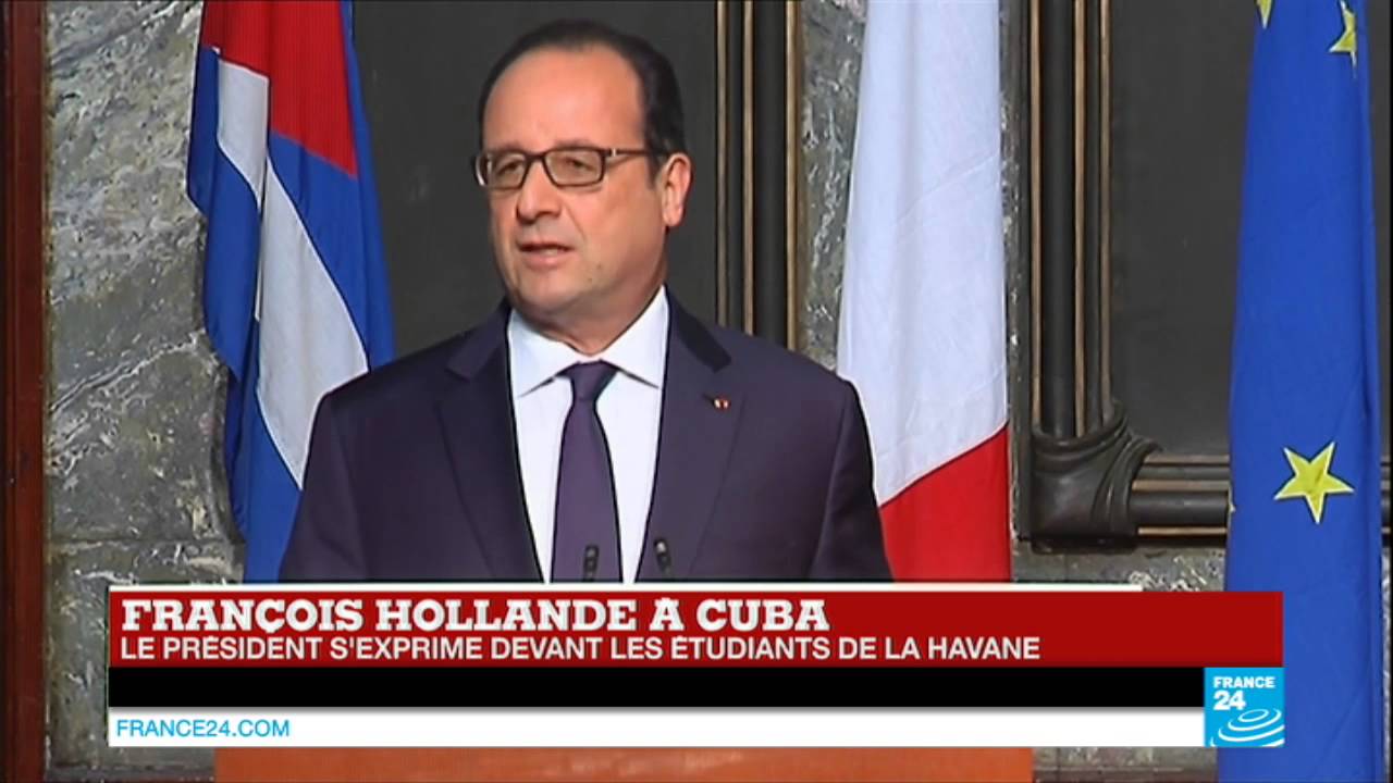 REPLAY - Revivez le discours historique de François Hollande à Cuba