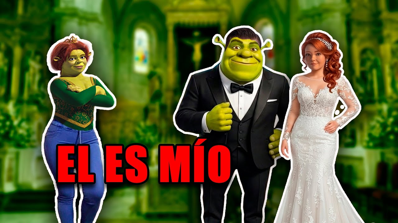 SHERK BUCHON Fiona se OPONE a la BODA de Sherk