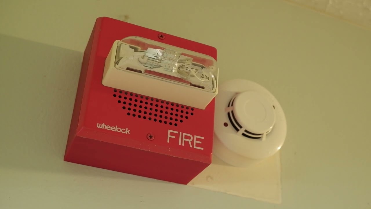 Firecom 8500 Evacuation Alarm | Wheelock E70-2430W Speaker Strobe