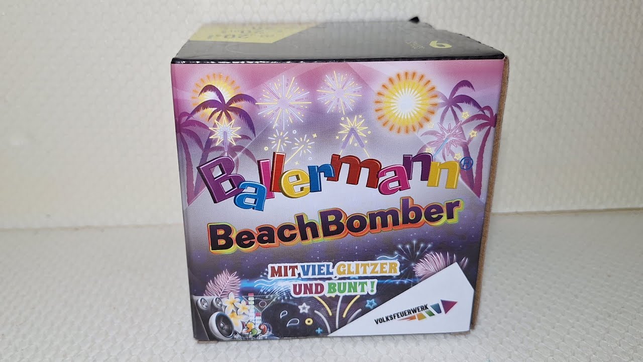 Einfach Top! Pyroland (Volksfeuerwerk) Ballermann Beach Bomber 2,99€ 💥🎆💥🎇💥🌠💥#fireworks 