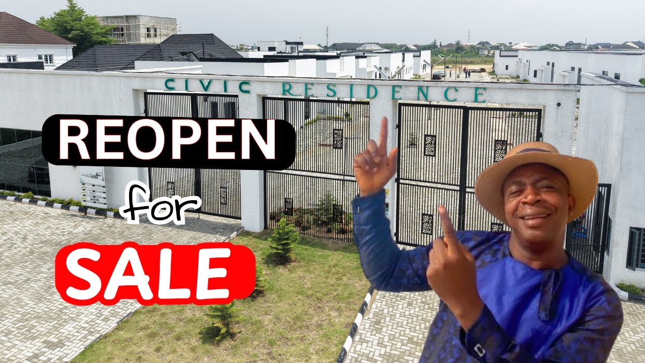 REOPEN FOR SALE: Civic Residence | Abraham Adesanya Ajah
