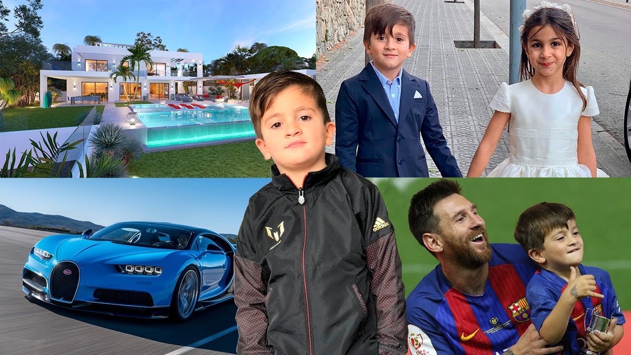 ASSIM É A VIDA LUXUOSA DO FILHO DO MESSI