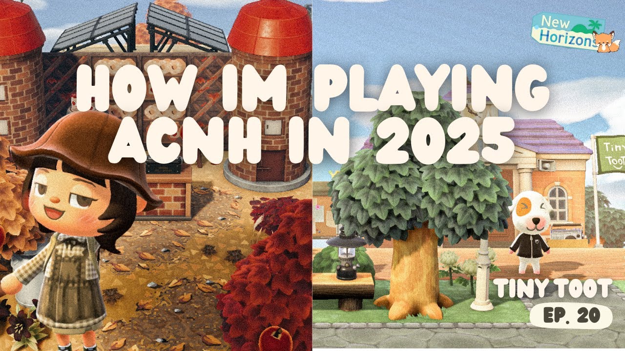 Как я играю в ACNH в 2025 году!✨| Normcore Island Adventures, эпизод 20 🦊
