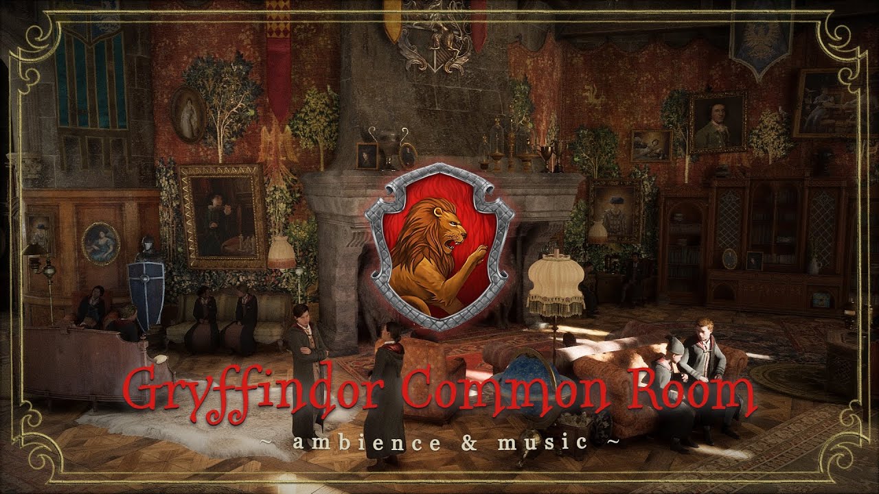 Hogwarts Legacy [ASMR] - Gryffindor Common Room 🦁❤️
