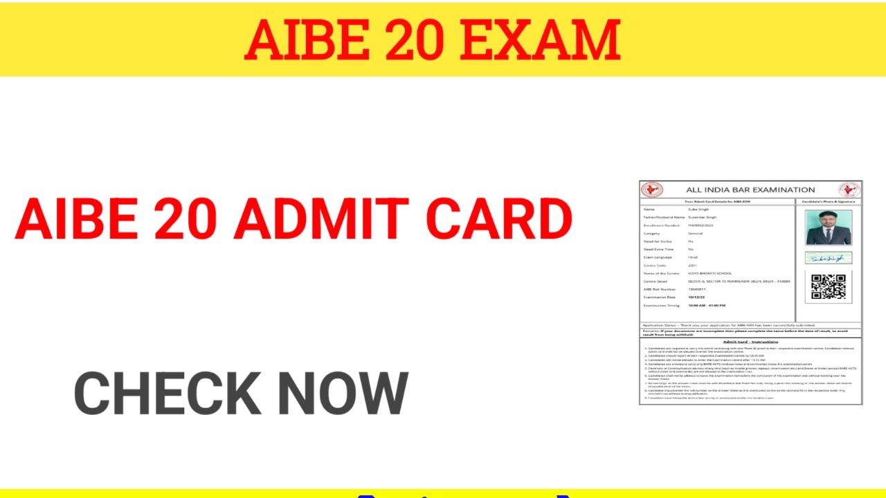 Aibe 20 admit card || aibe 20 admit card kaise download kaise kare || how to download aibe 20 admit