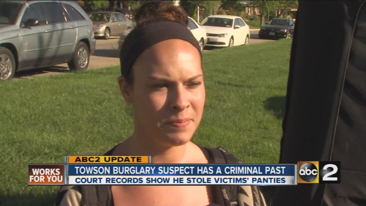 Towson students react to arrest of man caught with dozens of women's panties