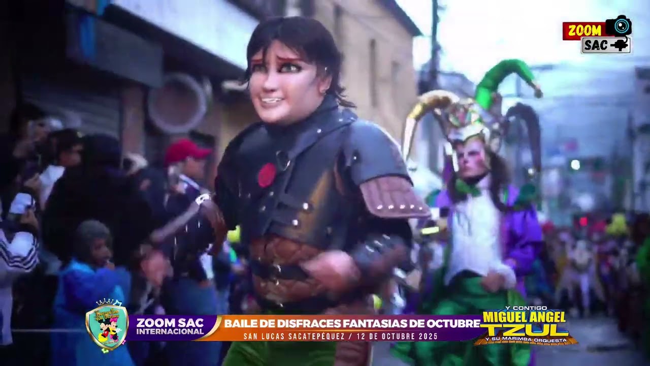 Baile de Disfraces Fantasias de Octubre San Lucas Sacatepéquez 2025