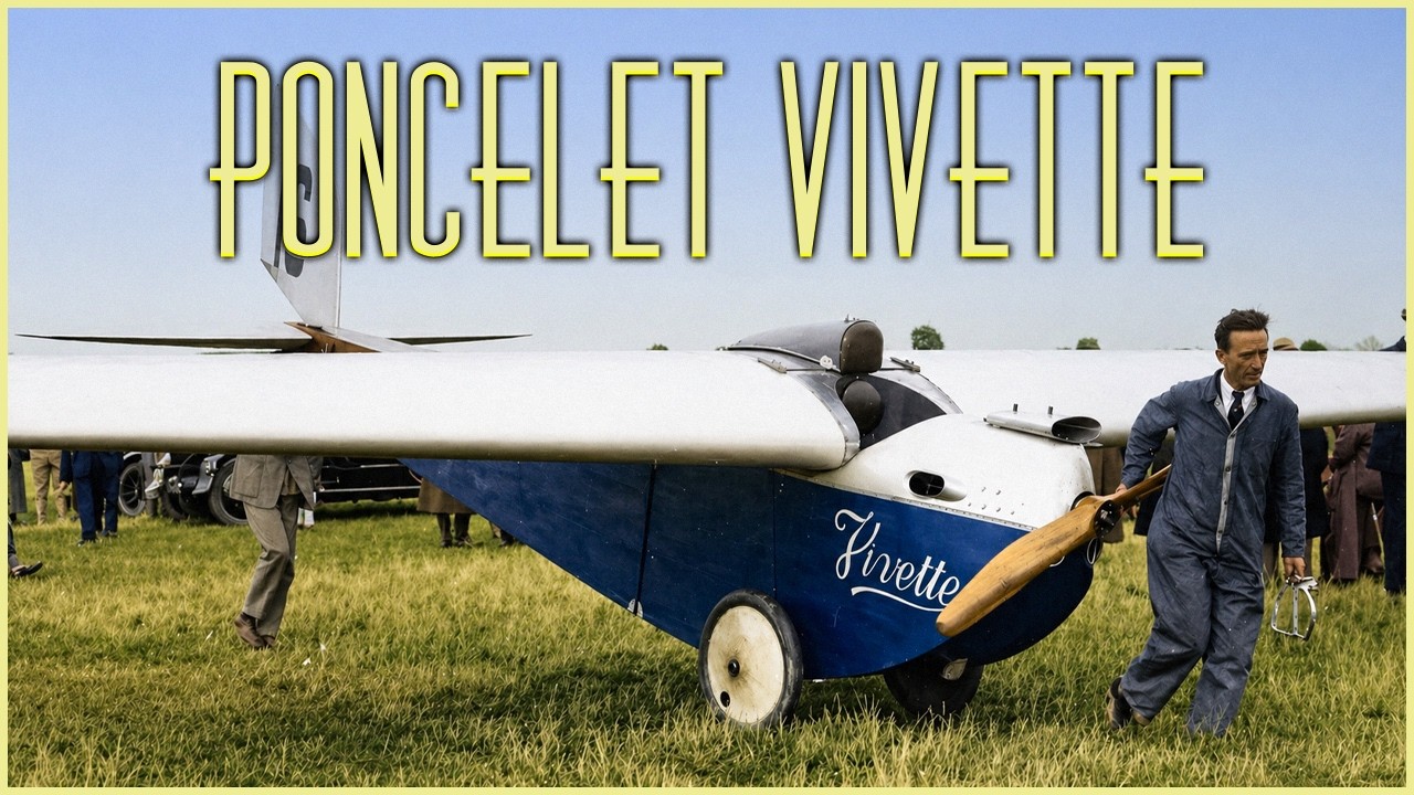 SABCA Poncelet Vivette: The Historic Belgian Glider That Set a World Record