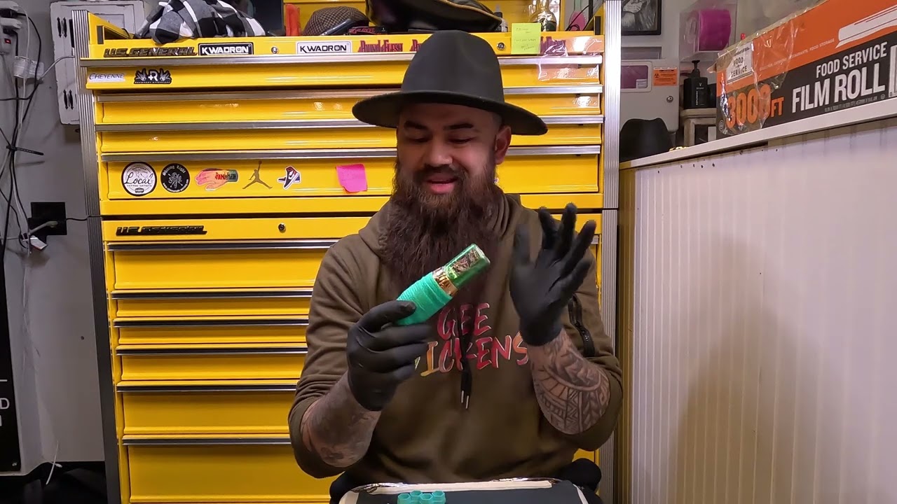 How to wrap a tattoo machine - Featuring the FK Irons Flux