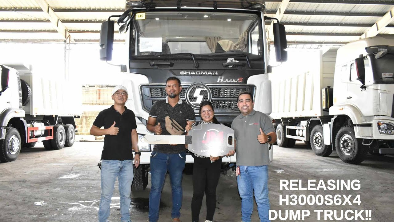SHACMAN H3000S 6X4  DUMP TRUCK, RELEASING, DRIVER'S ORIENTATION!!