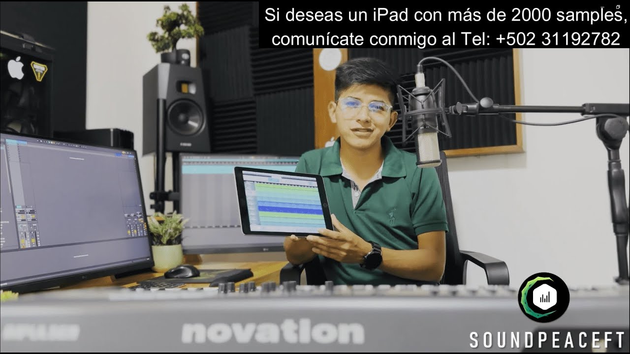 Cómo usar y configurar Music Studio en iPad (Crear bancos de sonidos, efectos) Tutorial Music Studio