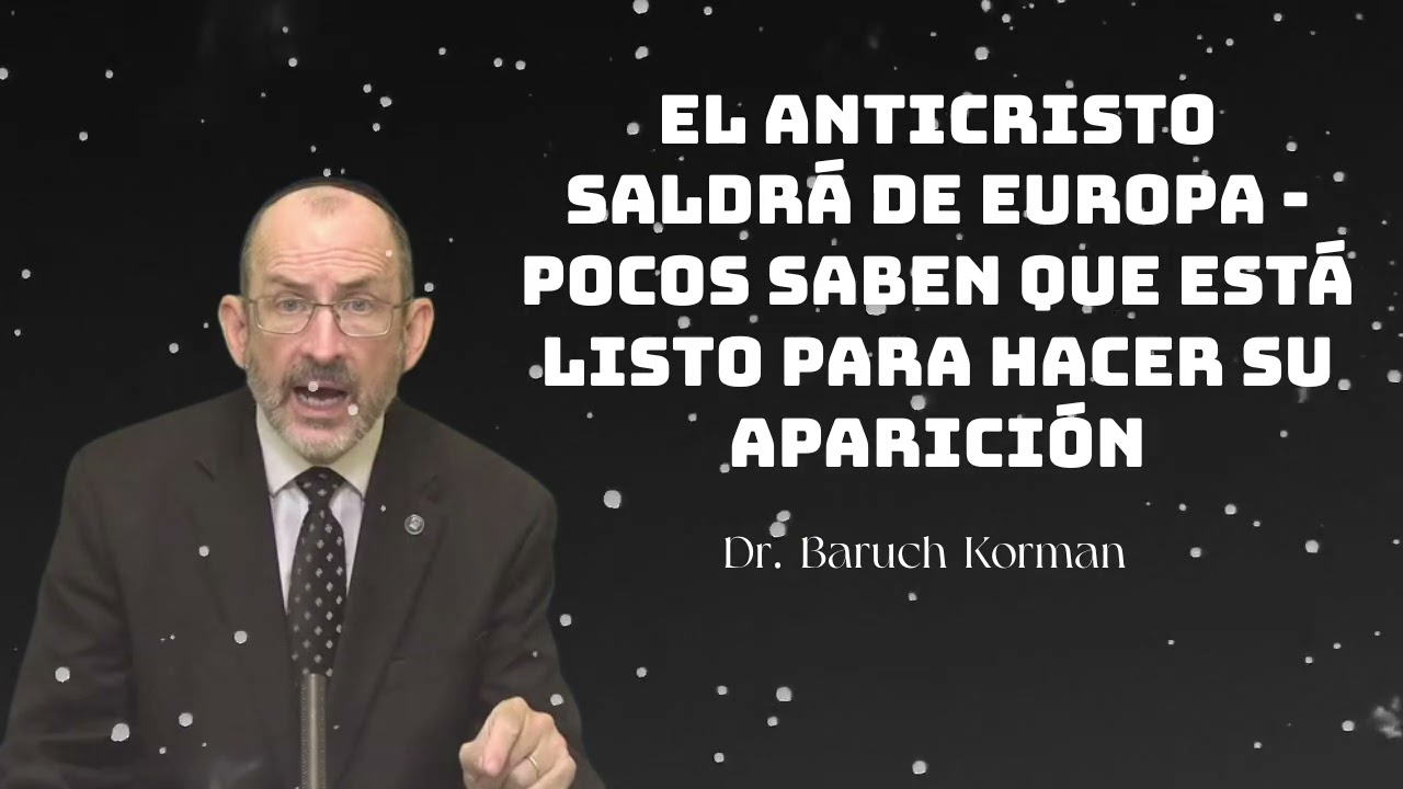 El anticristo saldrá de EUROPA   Pocos saben que está listo para hacer su aparición