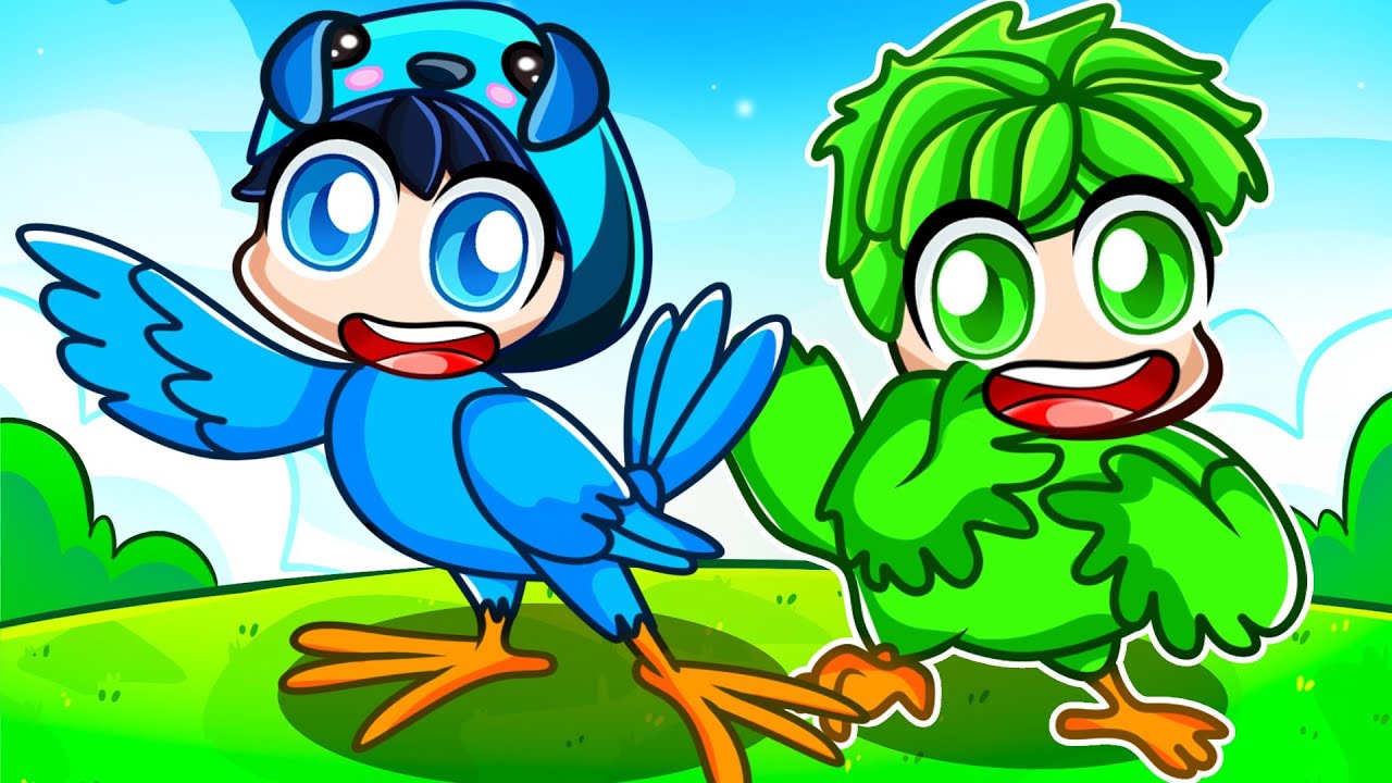 Having A BIRD FAMILY in Roblox!