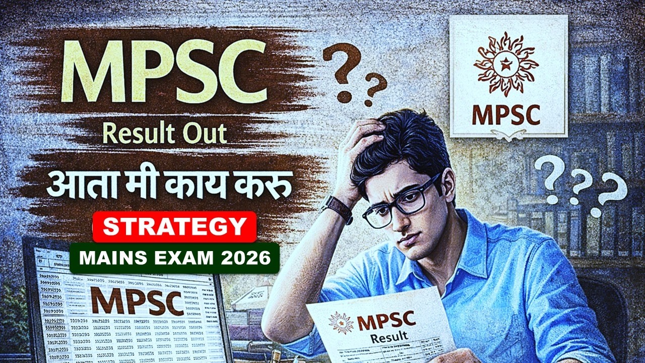 MPSC After Pre Result  I आता काय करू ? मुख्य परीक्षा रणनीती I Scoring Strategy  I Mains Exam 2026