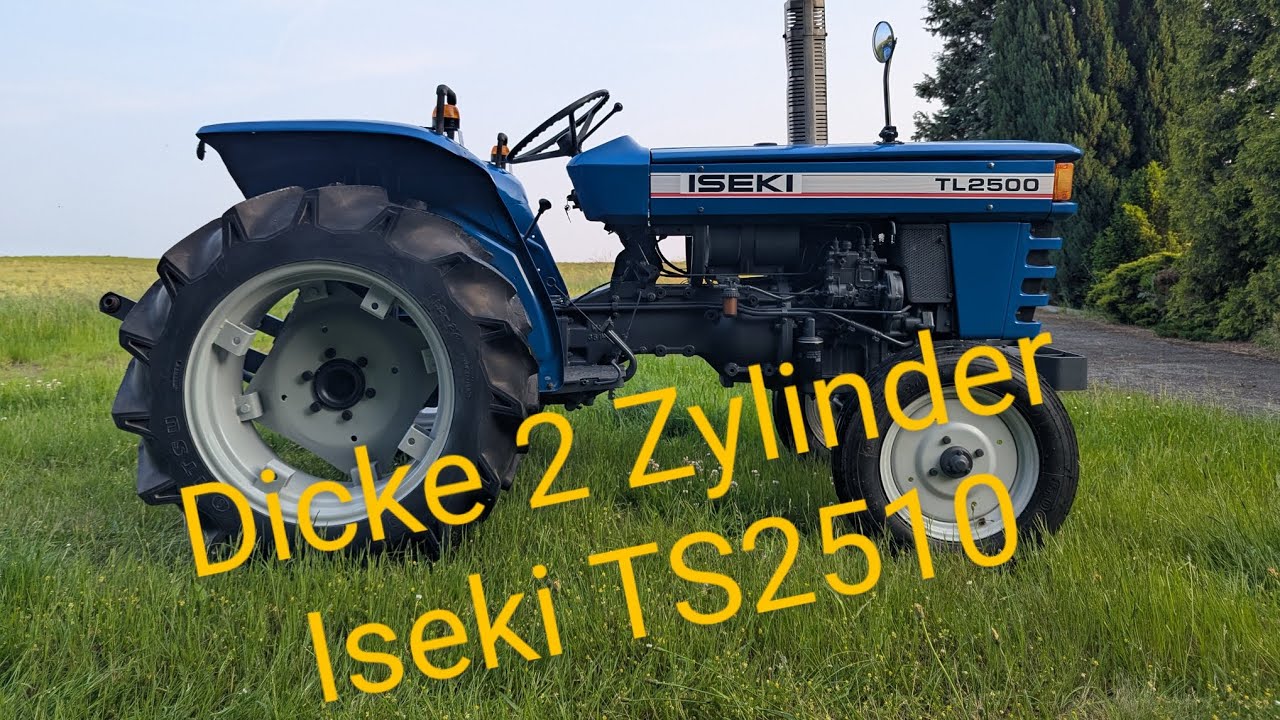 2 Zylinder zum verlieben.... Iseki TS2510 im Schnellcheck...