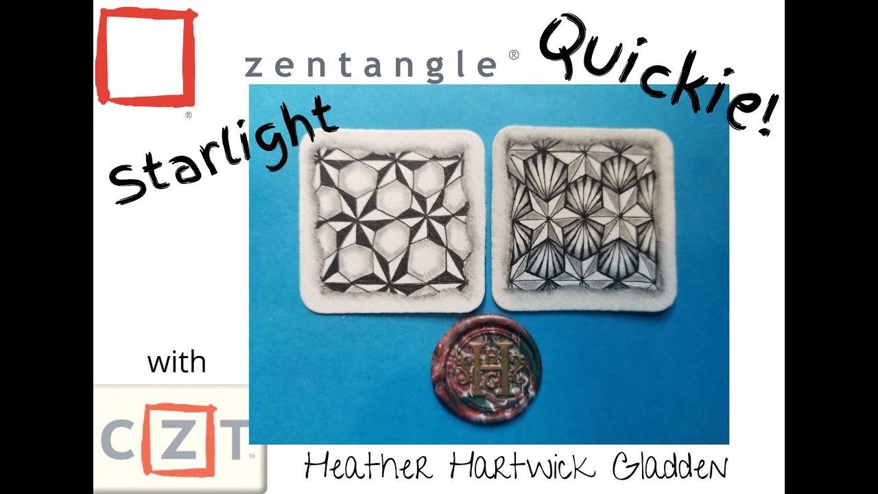 Starlight | Zentangle® Quickie