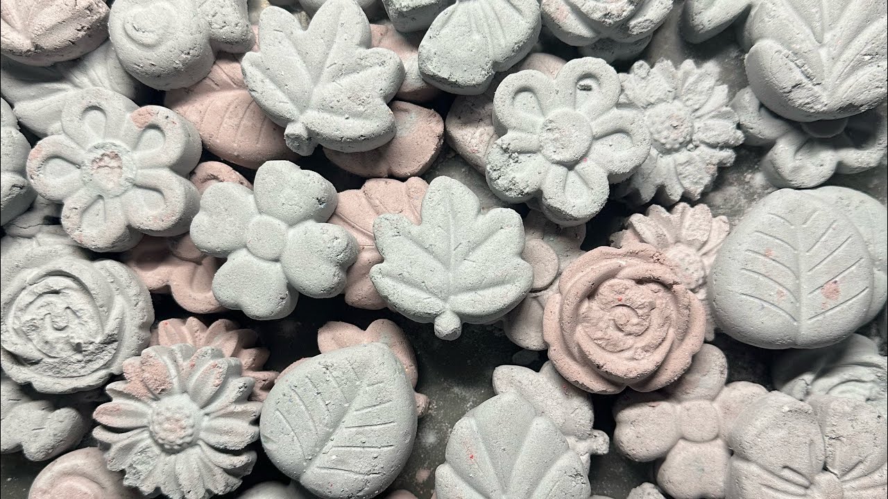 ASMR Crunchy, powdery, baking soda 🩶