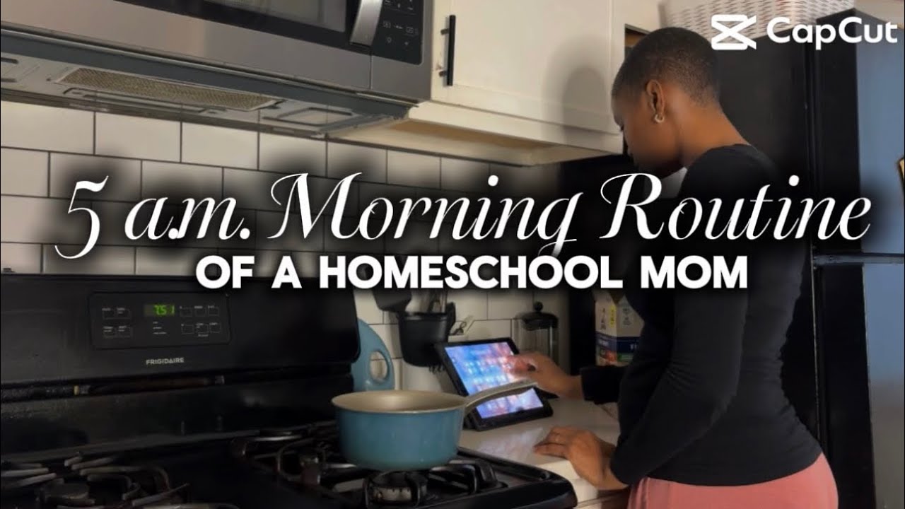 5 AM Morning Routine | Quiet Time With Jesus + Galatians 6:9| Homeschool Mom of 8