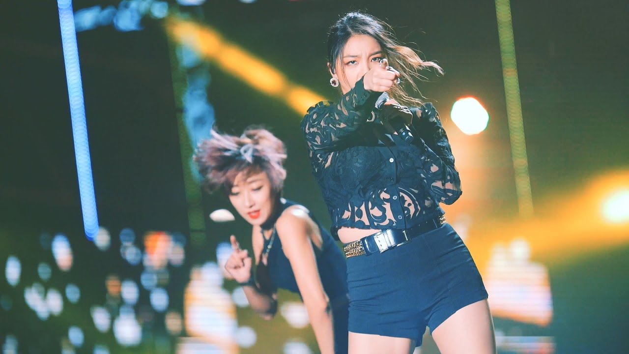 [4k Fancam/직캠] 160930 Ailee (에일리) - Don't Touch Me (손대지 마) @영동대로 뮤직뱅크