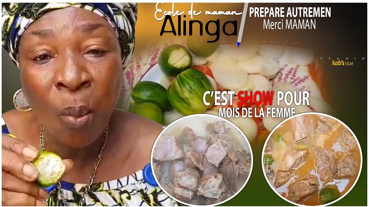 ECOLE DE MAMAN ALINGA SPECIAL MOIS DE LA FEMME  A LAMBELI BISO MATAMA NGULU(NOIX DE JOUE) C'EST SHOW