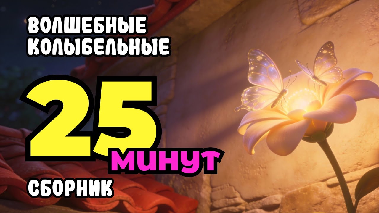 🌙 25 МИНУТ Колыбельных: Малыш уснет за 5 минут! Музыка для самого глубокого сна