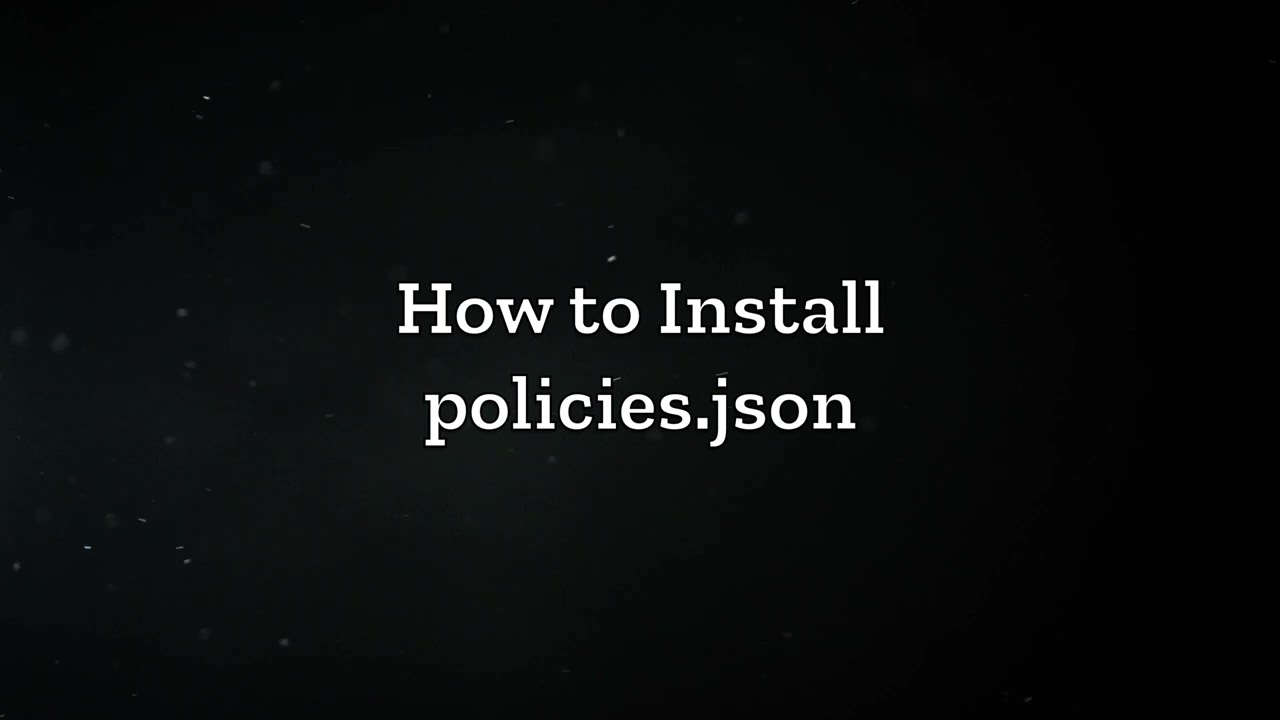 Take Back Control of Firefox with Enterprise Policies (policies.json)