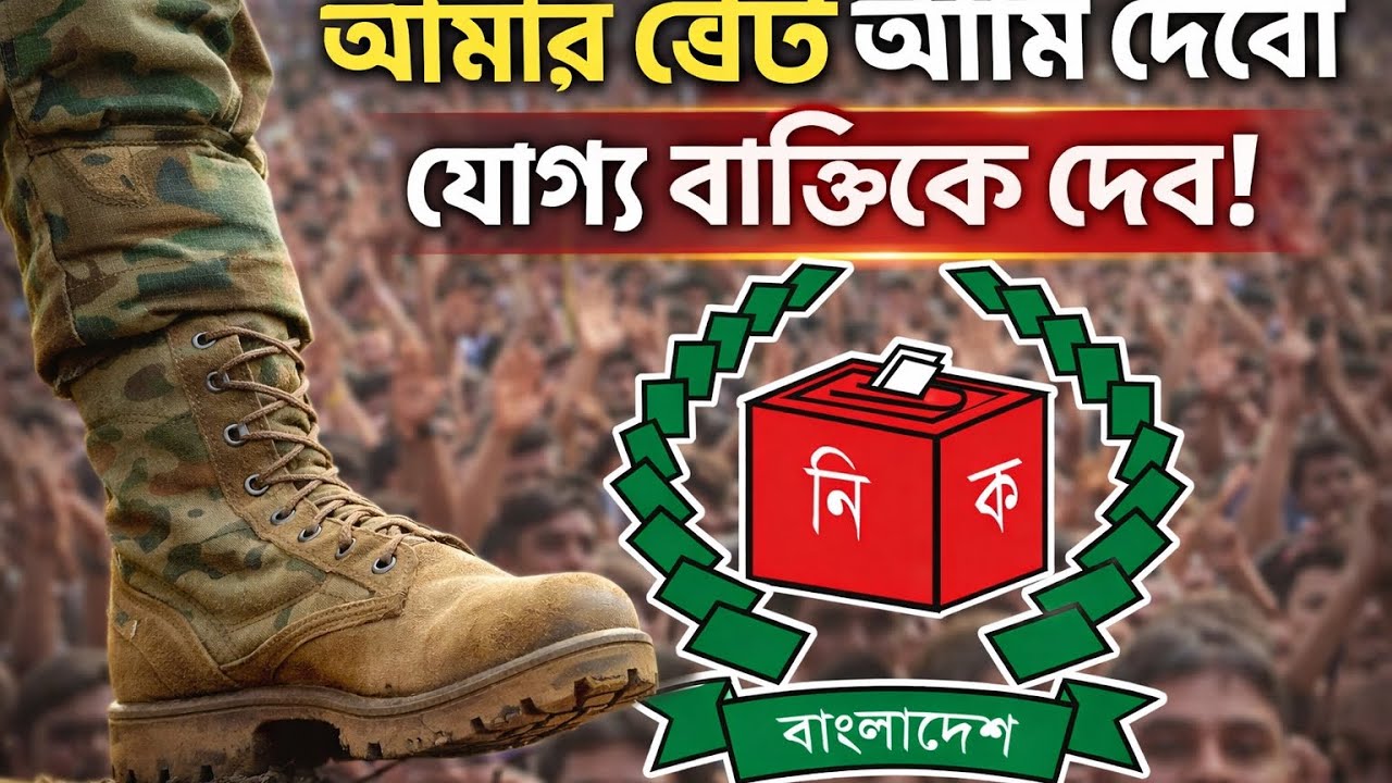 My new song সামনে আসছে নির্বাচন আমার ভোট আমি দেব যোগ্য ব্যক্তিকে দেব