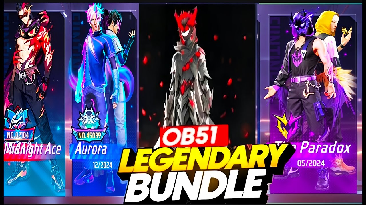 OB51 UPDATE LEAKS 🤯🔥 Next Legendary Bundle, Advance Server Date | Trouble Night Free Rewards