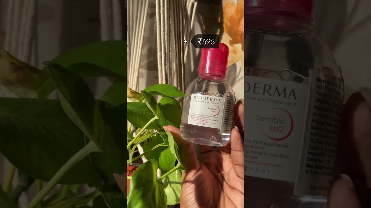 Makeup remover for oily acne prone skin ✨😍 